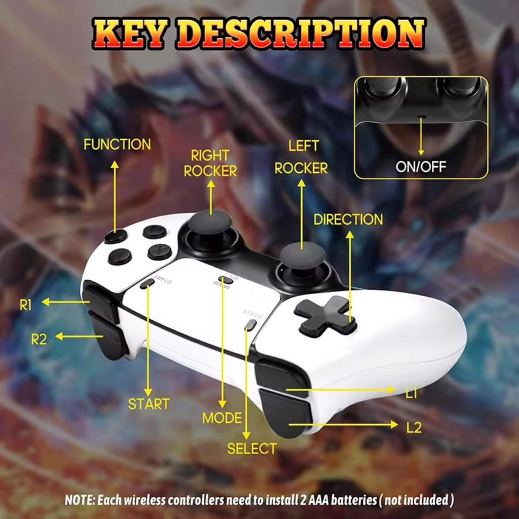 Consola retro con más 20.000 juegos